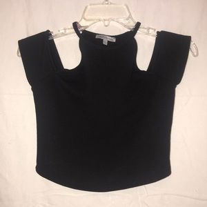 Black Crop Top